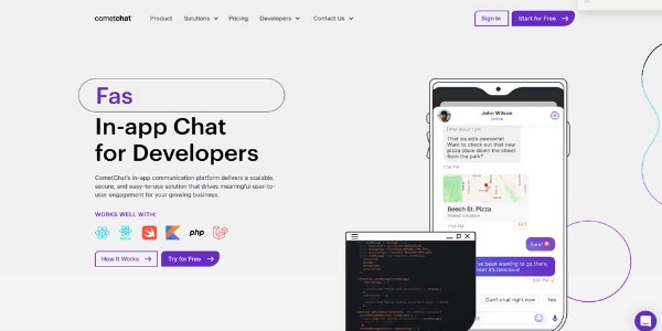 A complete in-app chat API and SDK platform