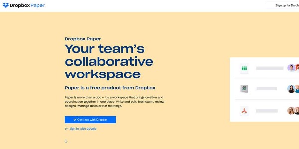 Dropbox-Paper